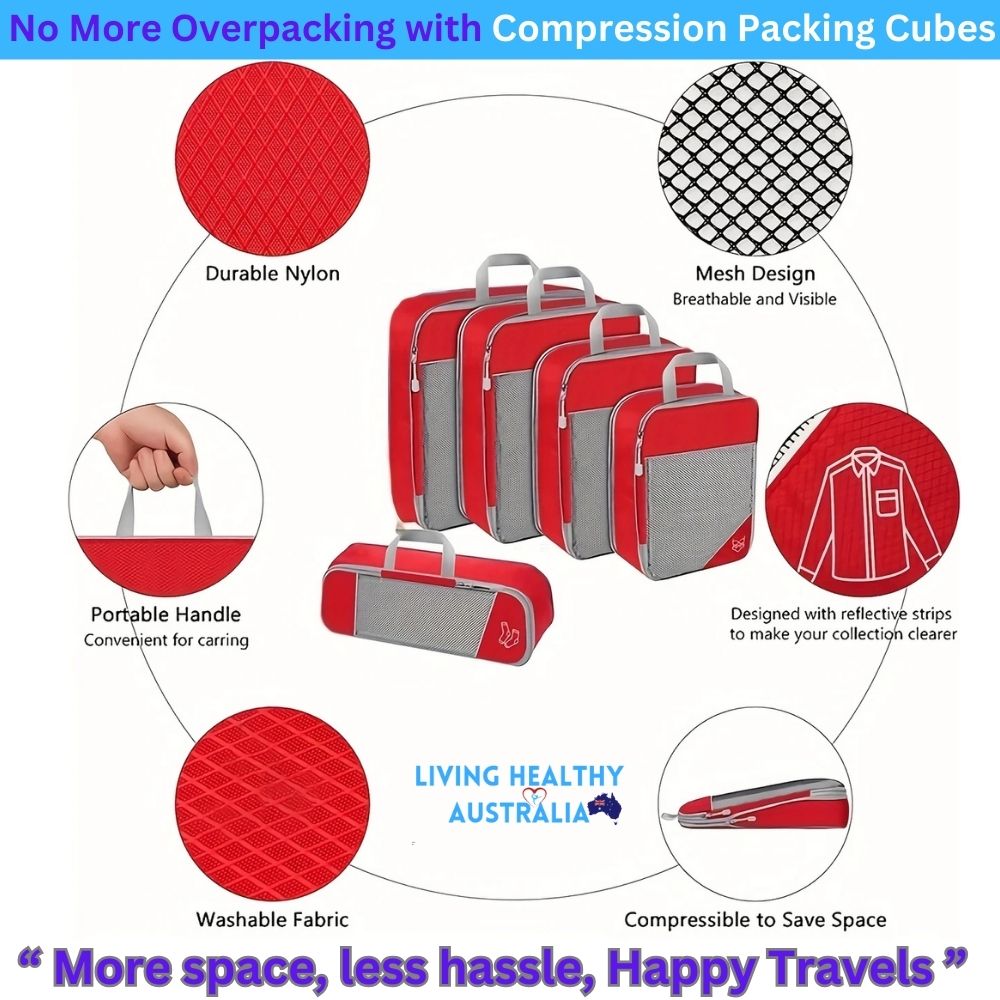 Compression Packing Travel Cubes