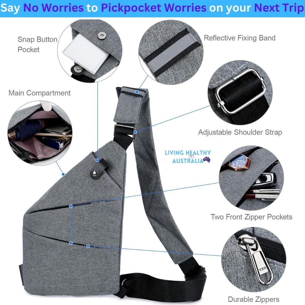 Theft Protect Crossbody Bag
