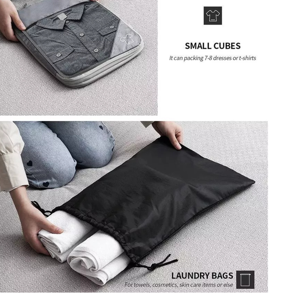 Compression Packing Travel Cubes