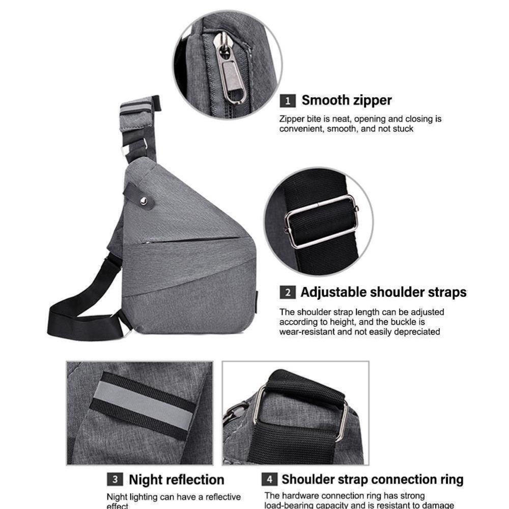 Theft Protect Crossbody Bag