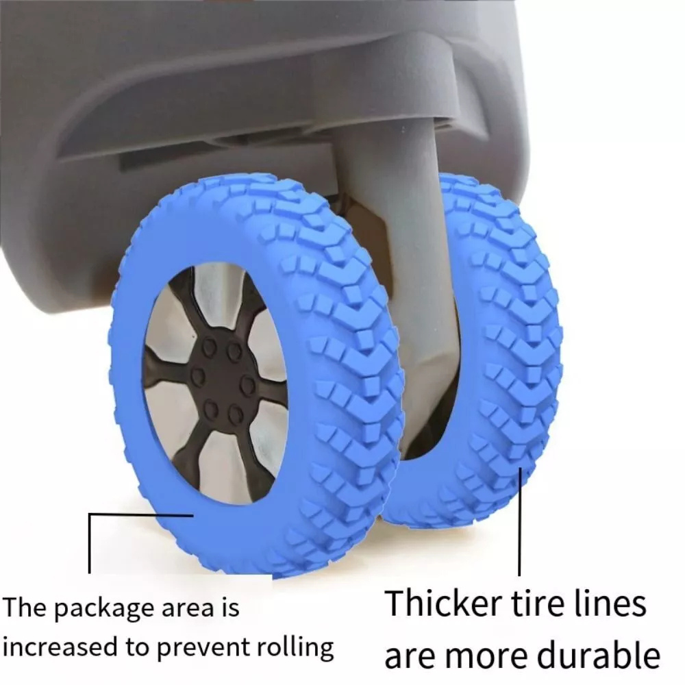 8x Luggage Wheel Protectors